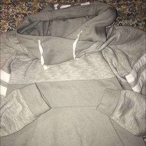 Light gray PINK hoodie