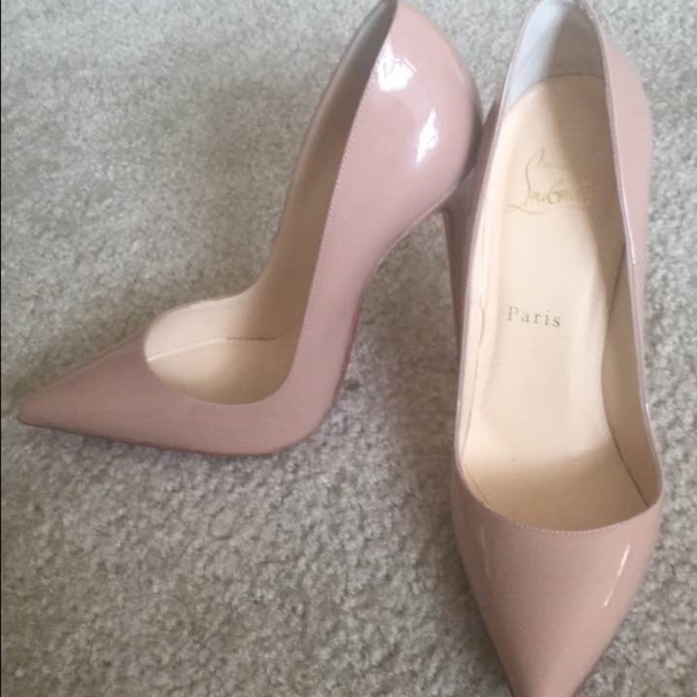Christian Louboutin | SoKate | sz 37.5 | Nude