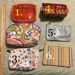 ⭐️Assorted Cosmetic Bags - FREE if Bundled!