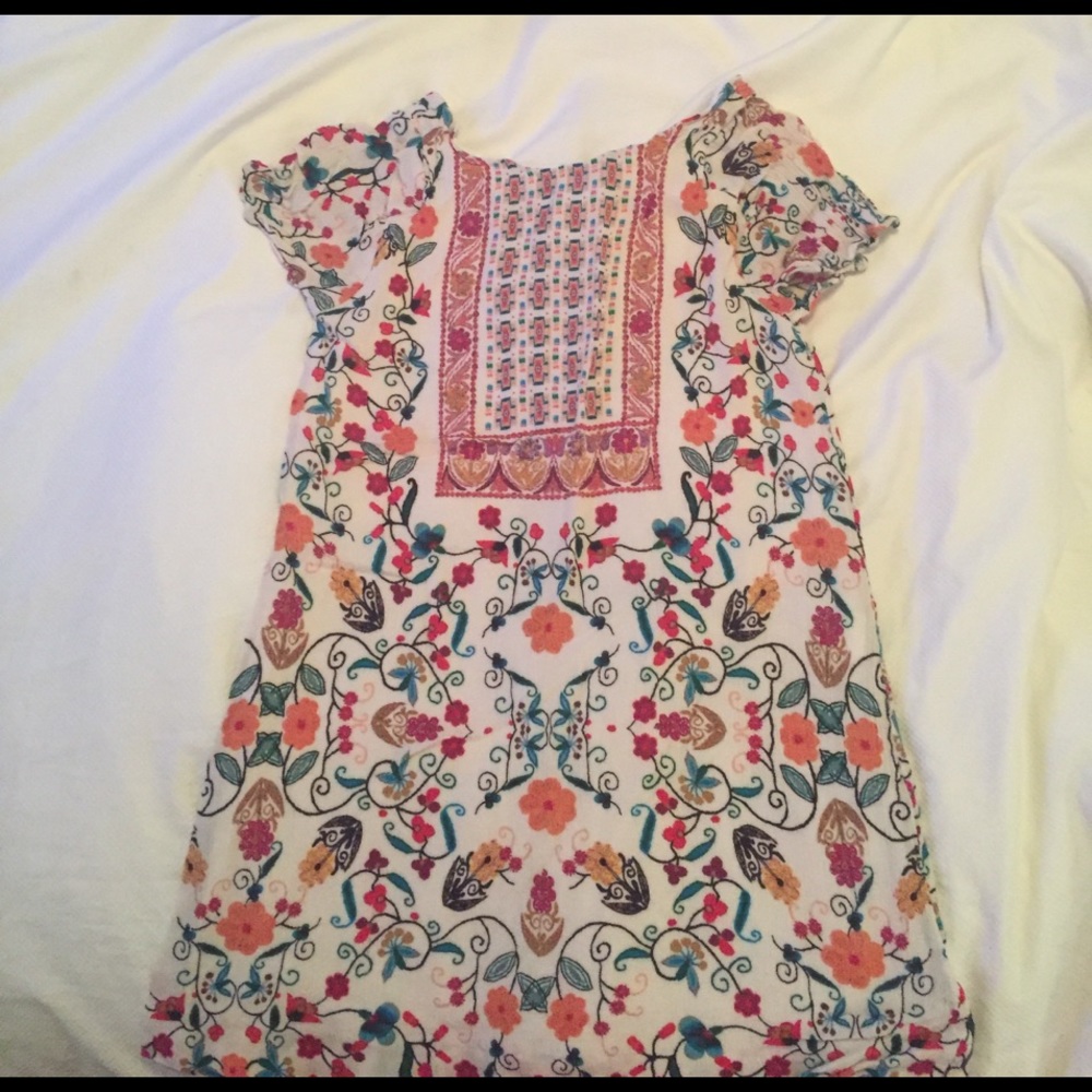Zara girl's boho dress