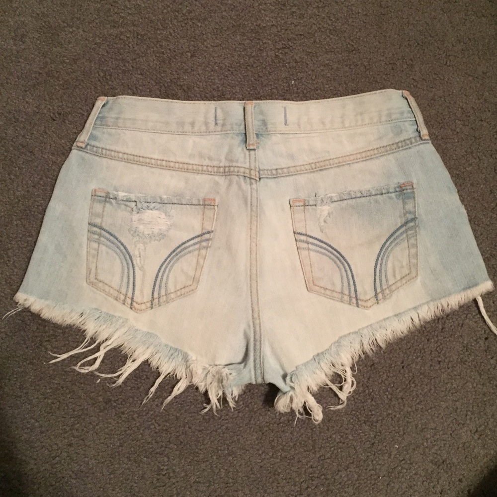 Light Wash Hollister Jean Shorts Size 5