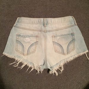 Light Wash Hollister Jean Shorts Size 5