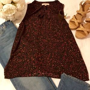 Ann Taylor loft sleeveless blouse