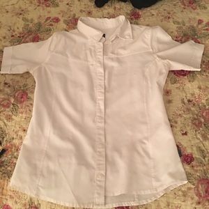 Patagonia white button up blouse