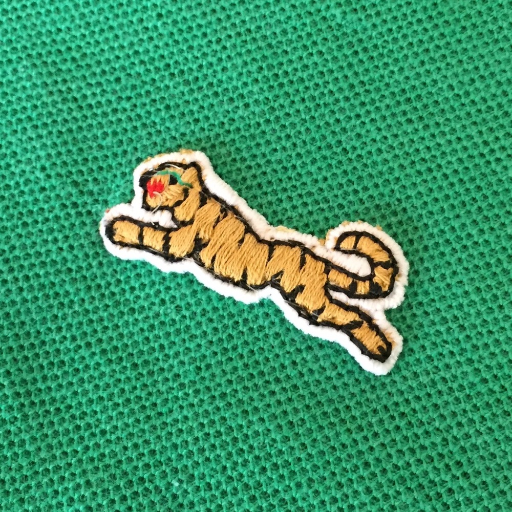 ❌SOLD❌ Vintage Le Tigre Green large polo