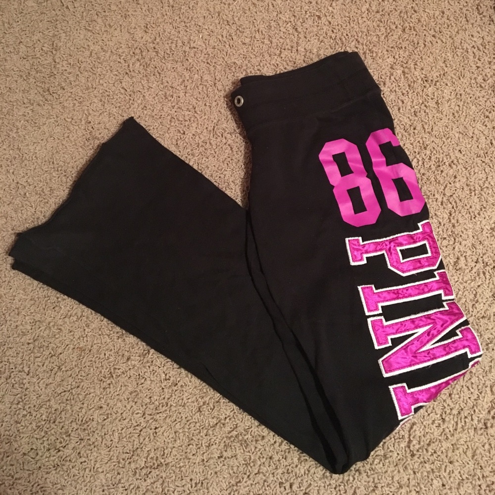 PINK Black Sweatpants