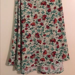 LuLaRoe floral Azure skirt - large