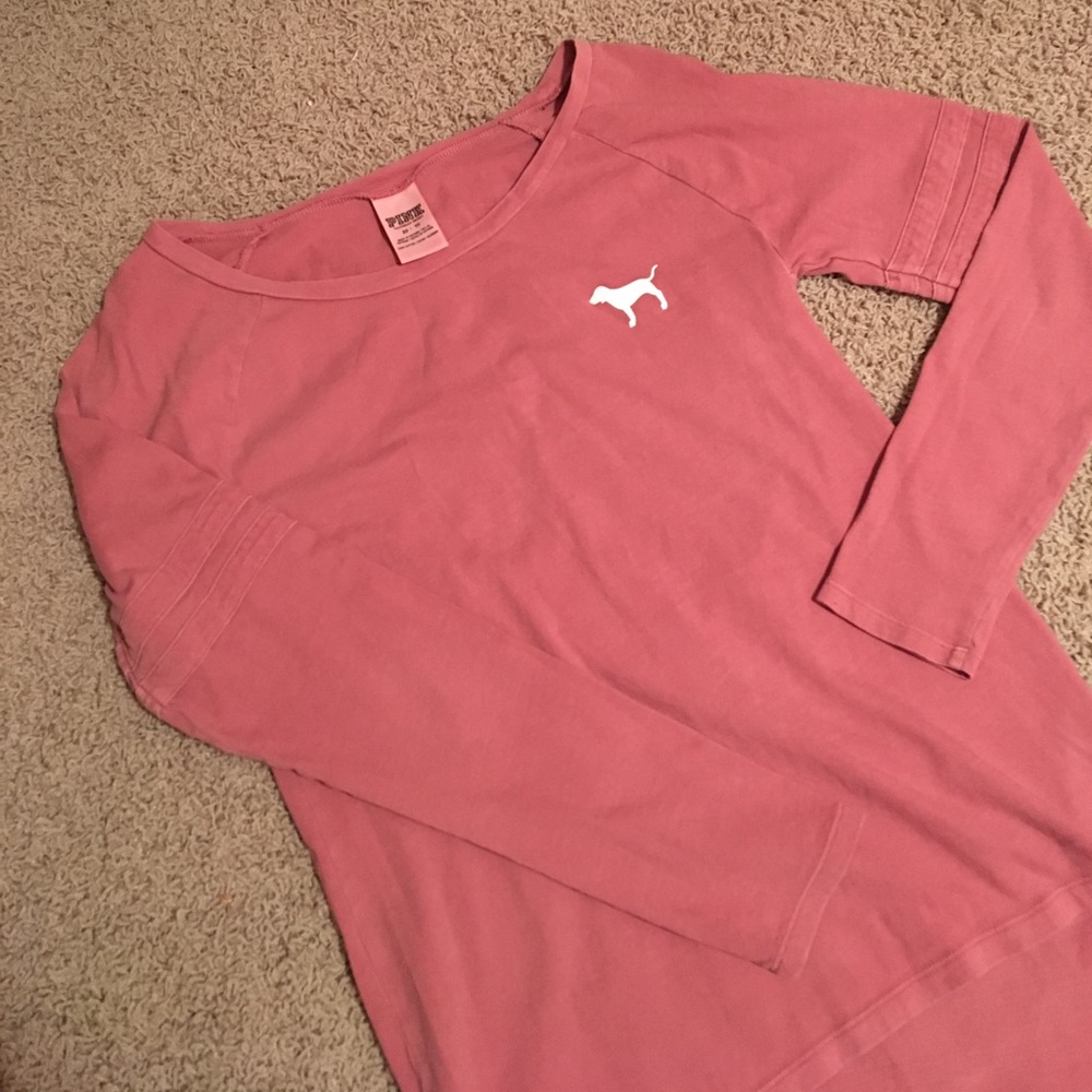 PINK Cotton Long Sleeve