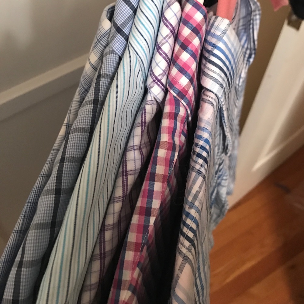 Bundle of men's dress shirts! 17x34 6 shirts