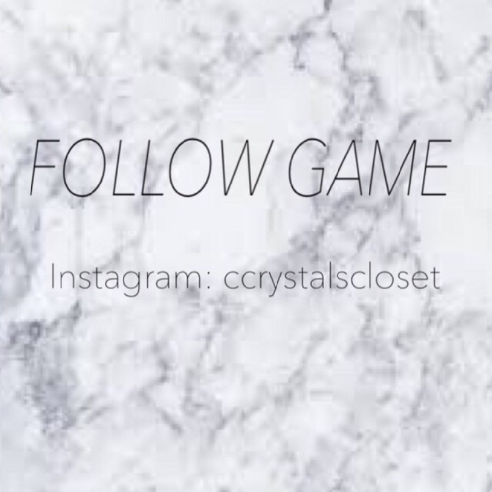 COME BACK AND FOLLOW! 💃🏻FOLLOW GAME PART II