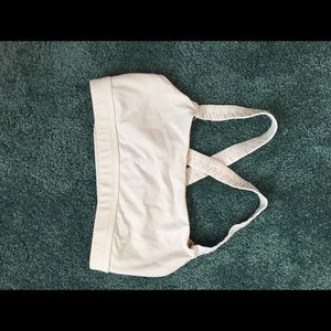 White Lululemon bra