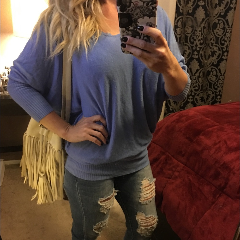Purple sweater
