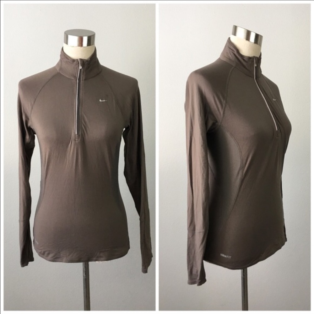 Nike dri-fit half zip pullover