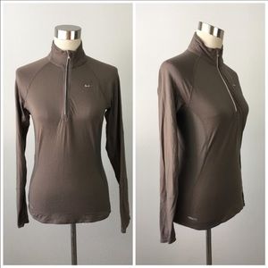 Nike dri-fit half zip pullover