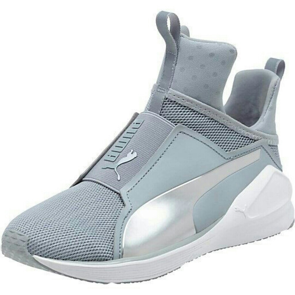 Kylie Jenner Gray/Silver and White Puma