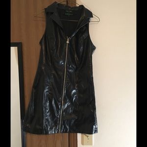 Tripp pleather dress