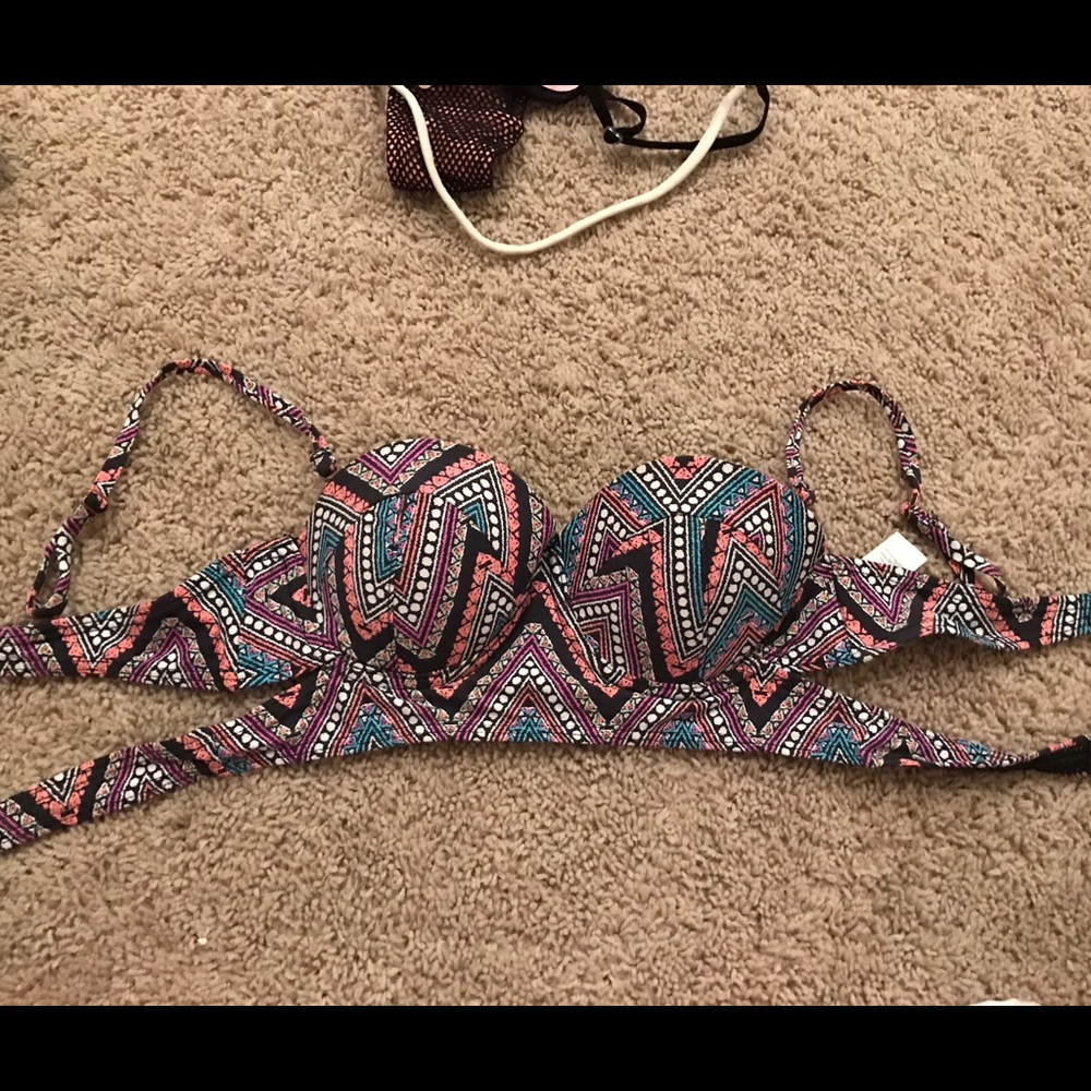 Size small bikini top. A little push up