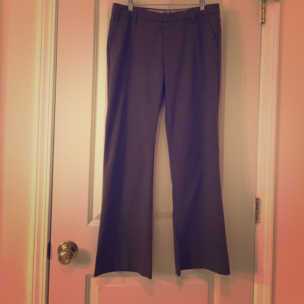 Gap pinstriped pants