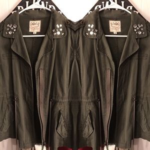 Jeweled Utility Jacket