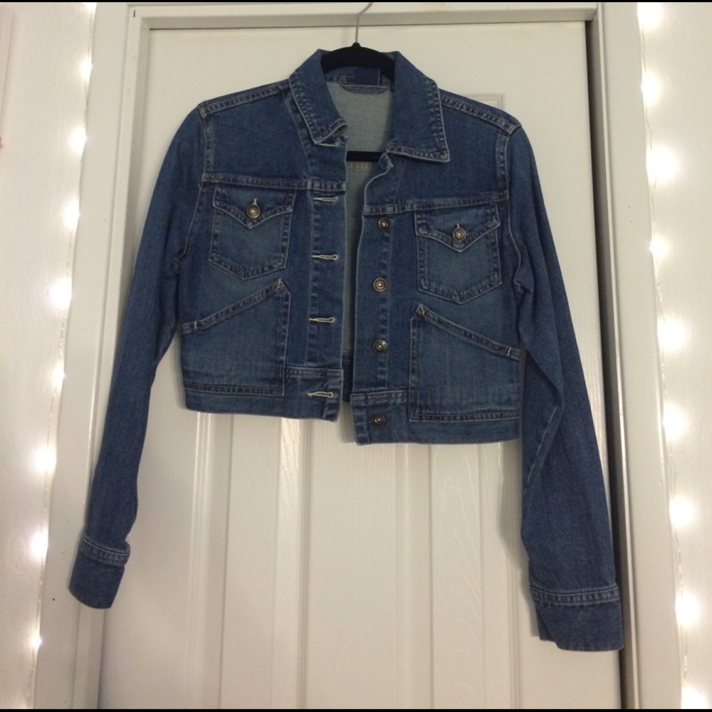 Cropped Jean Jacket
