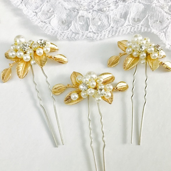 Prom hairpiece,bridal hairpins,bridal accessory