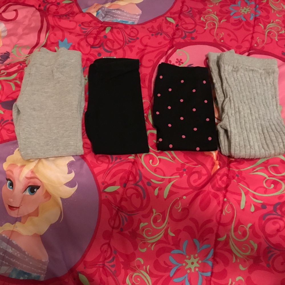 4 set bundle of leggings!!!