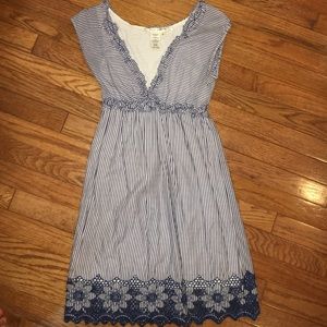 Max studio striped summer dress