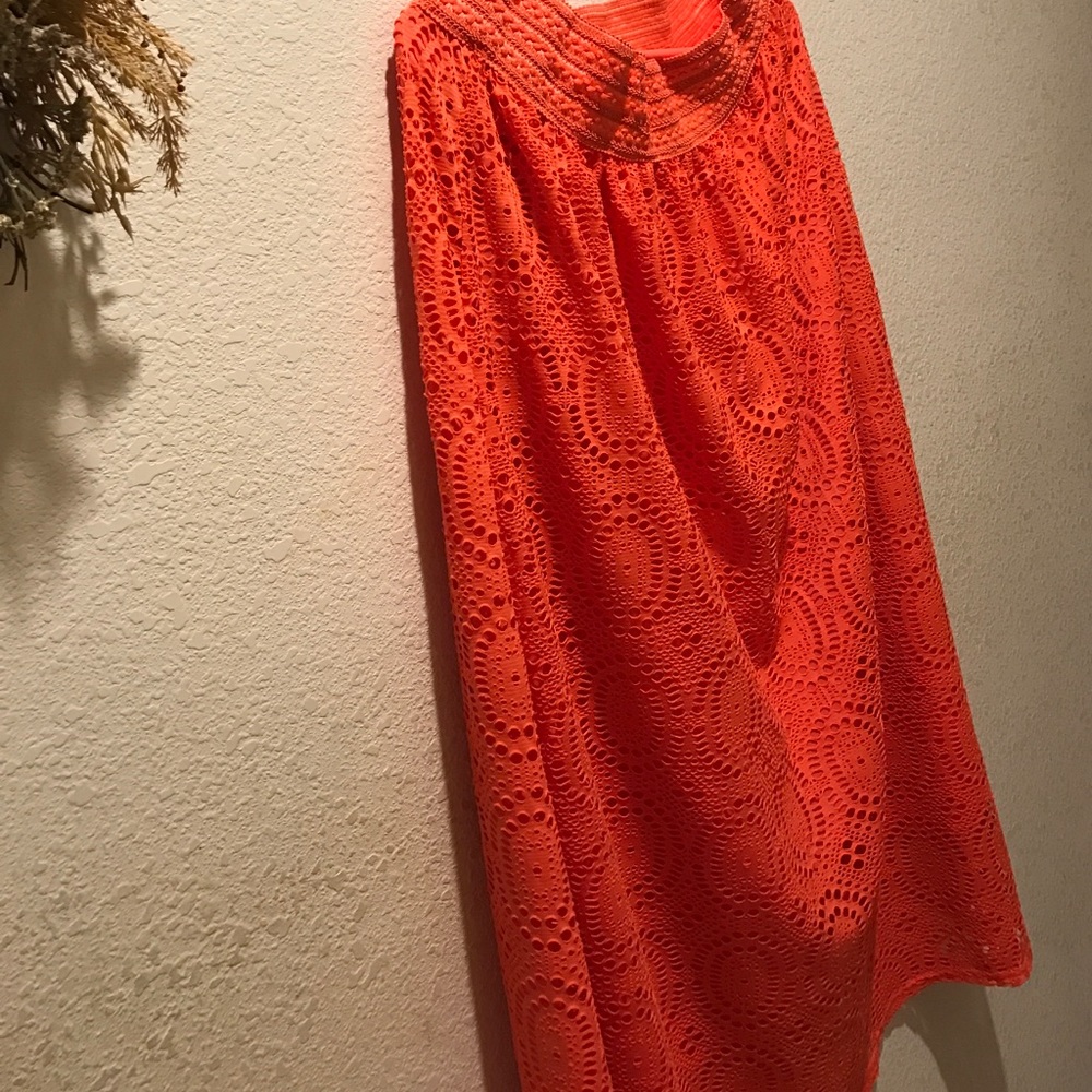 Coral Maxi Skirt