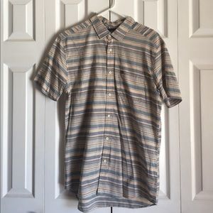 Men's Quiksilver short sleeve aventail button down