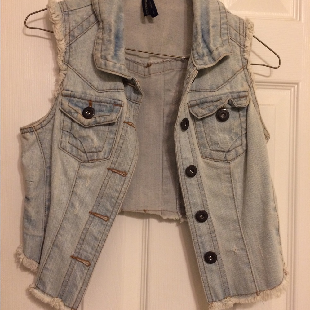 Denim vest