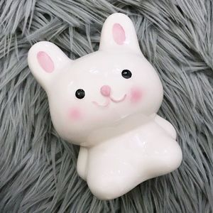Porcelain Bunny Kawaii Mini Bank