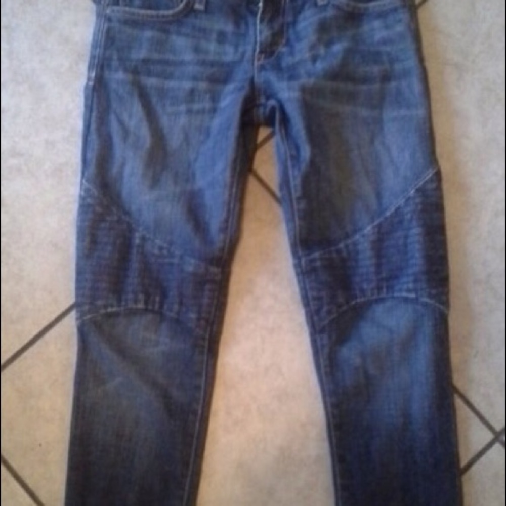 Dylan George Cara Moto Skinny Retail $198! SZ 25 - Picture 4 of 8