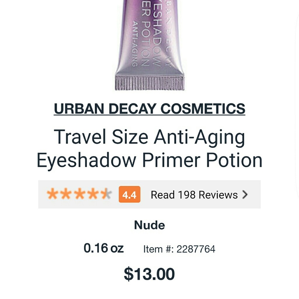 Urban decay anti aging primer (travel size)