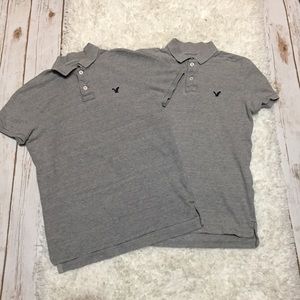 🌹HP American Eagle Outfitters Polo Shirts Mens XS