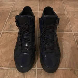 Giuseppe Zanotti Patent Leather London Sneaker