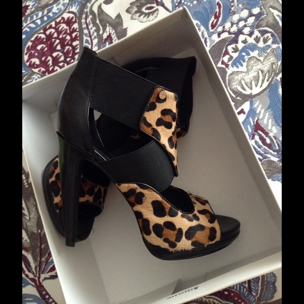 Animal Print Heels
