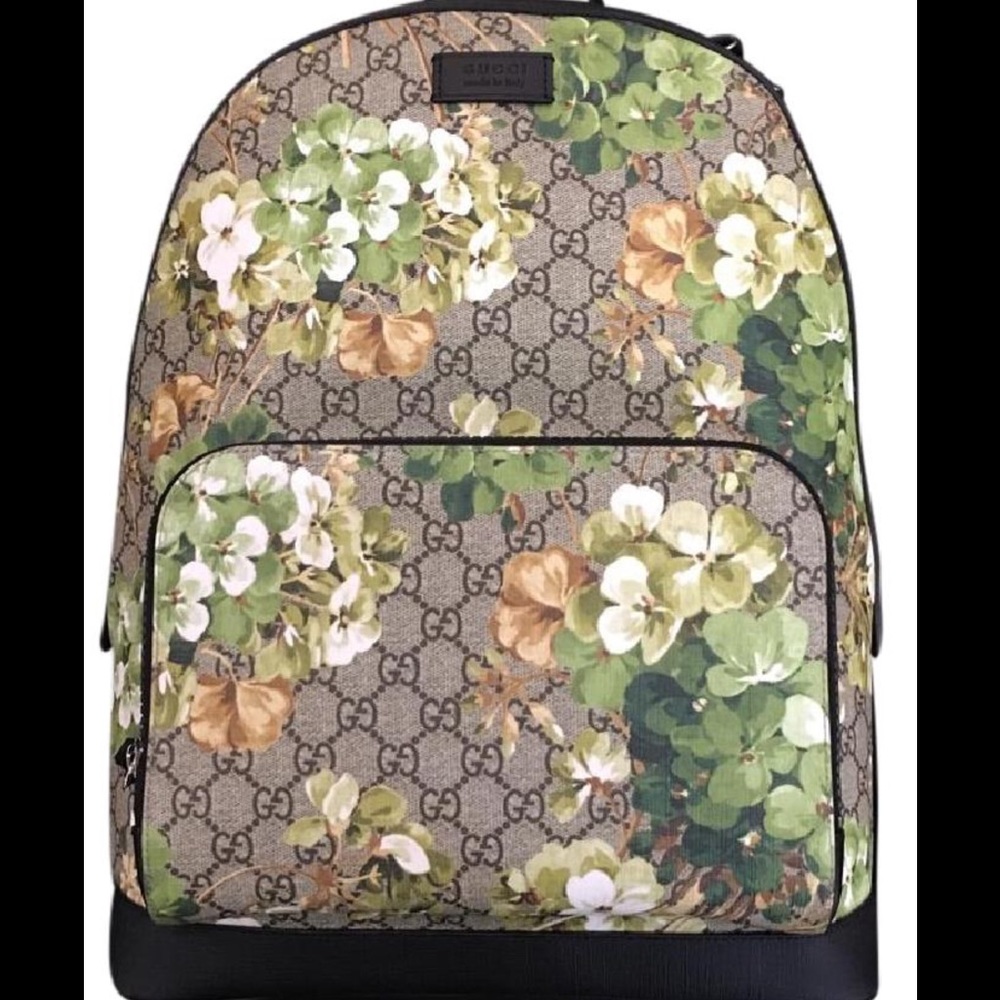 Gucci Blooms monogram backpack