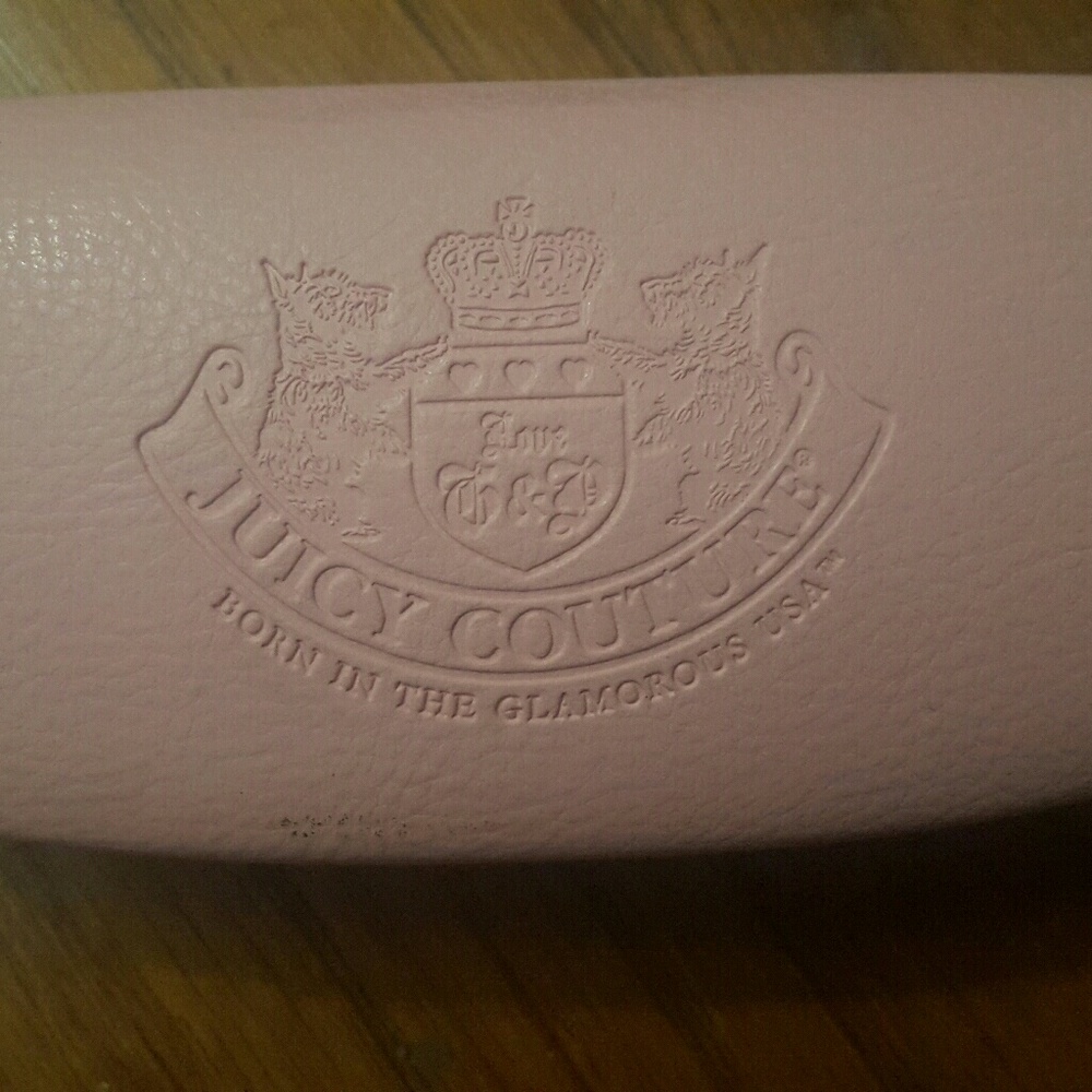 Juicy couture eyeglasses case