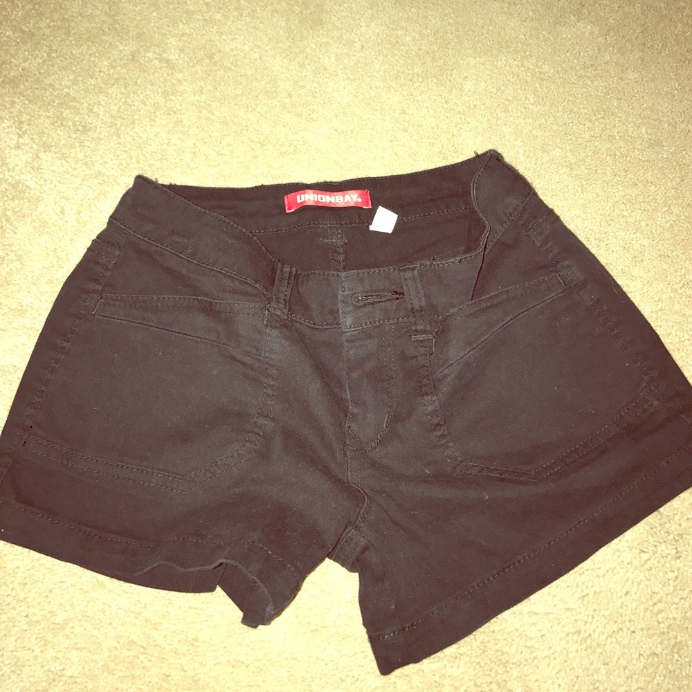 Never worn black shorts