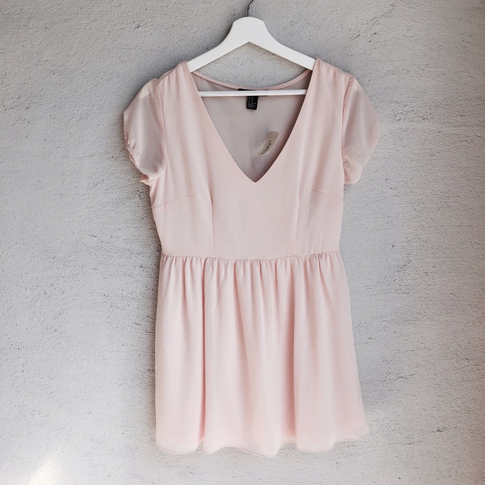 NEW WITH TAGS! Pink Baby Doll Dress