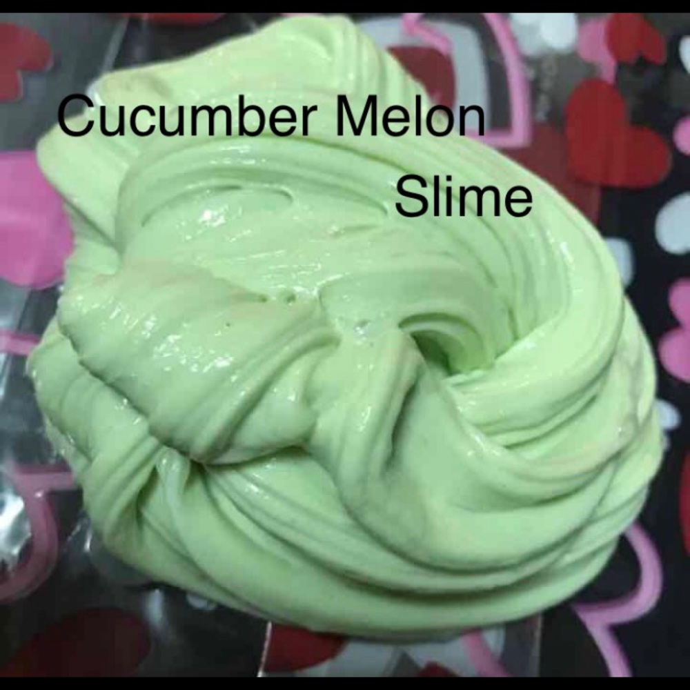Cucumber Melon Scented Slime