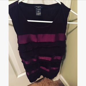 Burgundy Top (Ann Taylor)