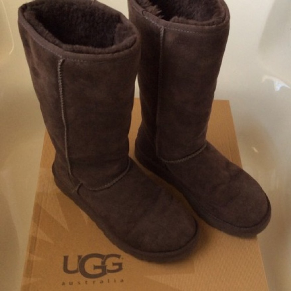 Chocolate Ugg boots