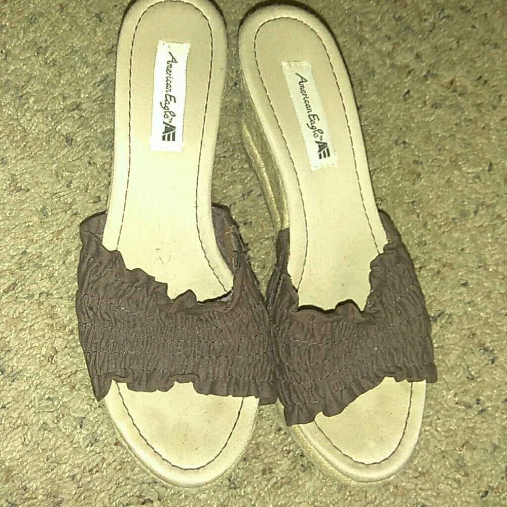 American eagle wedges (brown)