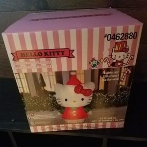 Hello Kitty Blow Up Christmas Never Opened