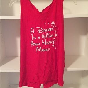 Medium Disney Racerback Tank