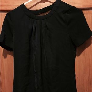 J. Crew open back blouse