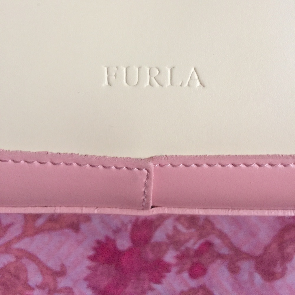 Furla Pink and Beige Purse - Picture 2 of 8