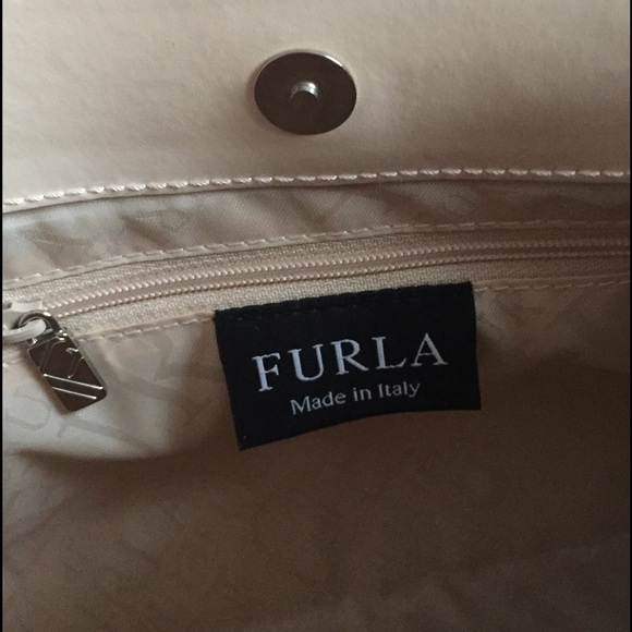 Furla Pink and Beige Purse - Picture 6 of 8