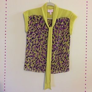 Sheer Cheetah Print Sleeveless Top